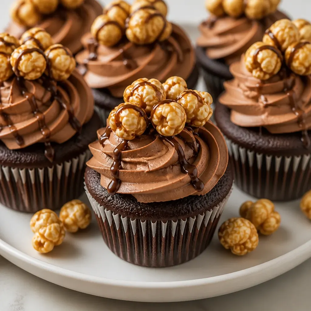 Southern Comfort Cupcakes close-up view