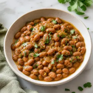 Spiced Canned Pinto Beans